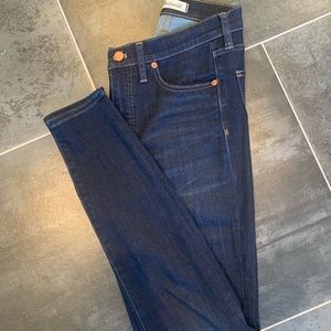 Madewell High Rise Dark Skinny Jeans